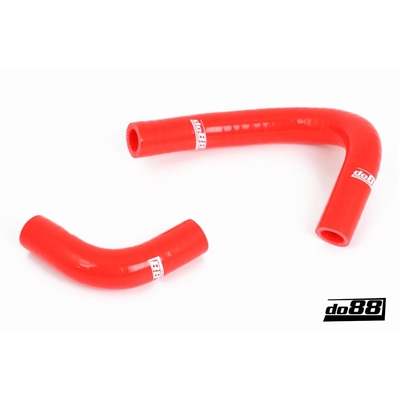 do88 Volvo 740/940 Turbo 92-98 Coolant hoses oil cooler Red - do88-kit167R