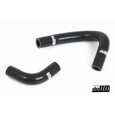 do88 Volvo 740/940 Turbo 92-98 Coolant hoses oil cooler Black - do88-kit167S