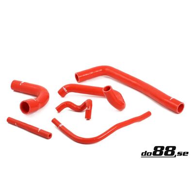 do88 SAAB 9000 Turbo 94-98 Coolant hoses Red - do88-kit16R