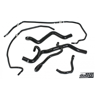 do88 Volvo C30/C70/S40/V50 Turbo Automatic 04-13 Coolant hoses Black - do88-kit172S