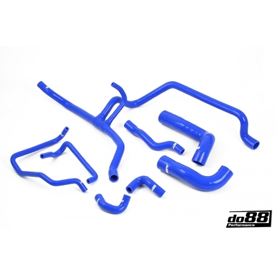 do88 BMW 320 325 E36 1990-1996 Coolant hoses Blue - do88-kit175B