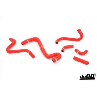 do88 SAAB 9-5 98-03 & 9-3 00-02 Crankcase vent hoses Red - do88-kit176R