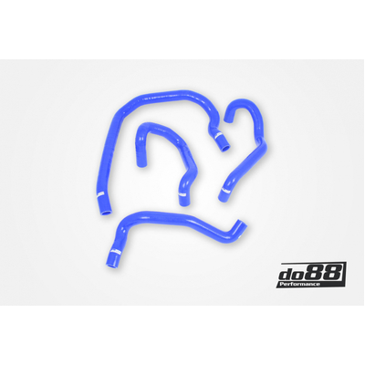 do88 AUDI SEAT VW 2.0 TSI (MQB) Coolant hoses Remote Radiator (Left) Blue - do88-kit188B