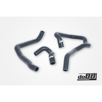 do88 AUDI SEAT VW 2.0 TSI (MQB) Coolant hoses Remote Radiator (Right) Black - do88-kit189S