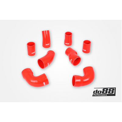 do88 Audi RS6 C5 2002-2004 Pressure hoses Red - do88-kit190R