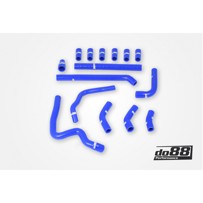 do88 Audi RS6 C5 2002-2004 Crankcase vent hoses Blue - do88-kit192B