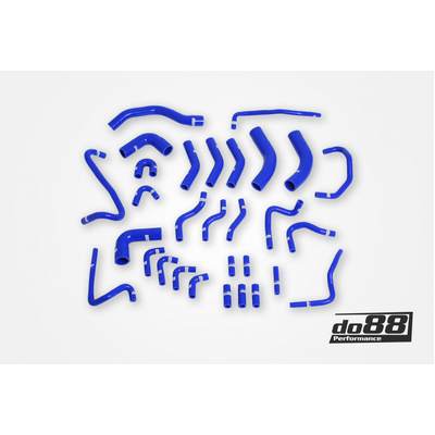 do88 Audi RS6 C5 2002-2004 Vacuum hoses Blue - do88-kit193B