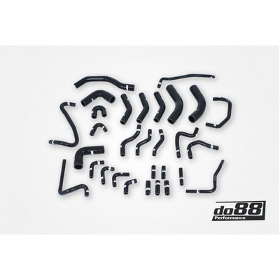 do88 Audi RS6 C5 2002-2004 Vacuum hoses Black - do88-kit193S