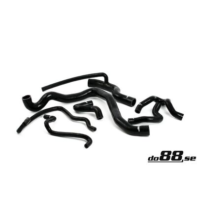 do88 SAAB 9-3 2.0T 2003- Coolant hoses Black - do88-kit1S