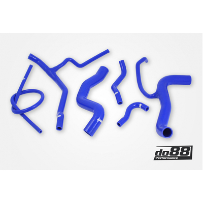 do88 Volvo 740 780 960 Turbo 16V Coolant hoses Blue - do88-kit214B