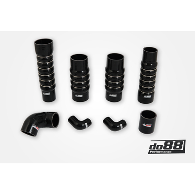 do88 Audi RS4 2.7 Bi Turbo Pressure hoses Black - do88-kit224S