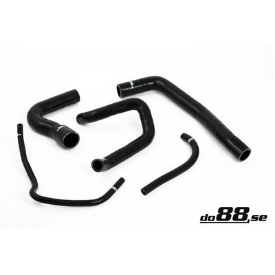 do88 SAAB 9000 Turbo 86-90 Coolant hoses Black - do88-kit32S