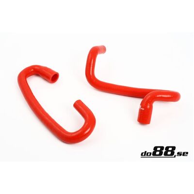 do88 Volvo 740/940 Turbo 92-98 Idle valve hoses Red - do88-kit34R