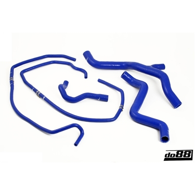 do88 Volvo C30/C70/S40/V50 Turbo 04-13 Coolant hoses Blue - do88-kit38