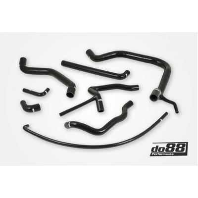 do88 SAAB 900 Turbo 16 84-93 Coolant hoses Black - do88-kit50S