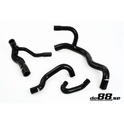 do88 Audi S2 3B 1990-1992 Radiator hoses Black - do88-kit54-3B-S