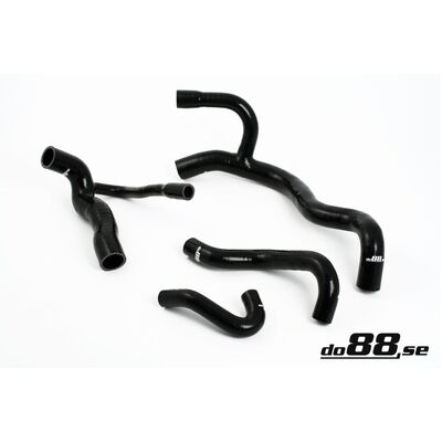 do88 Audi S2/RS2 ABY ADU 1992-1996 Radiator hoses Black - do88-kit54-ABY-S