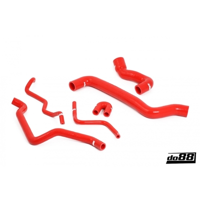 do88 SAAB 9-5 02-10 Coolant hoses Red - do88-kit59R