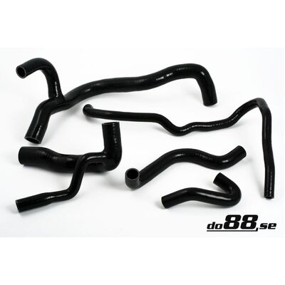 do88 Audi Quattro 20v Radiator hoses Black - do88-kit67S