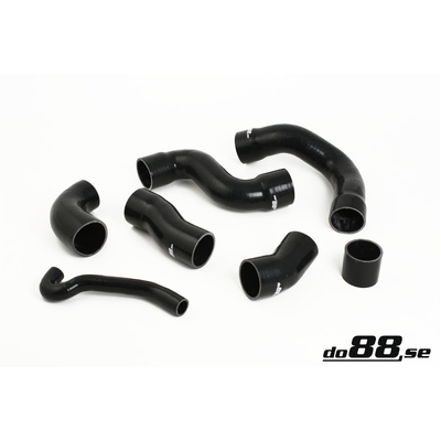 do88 Audi S3/TT & Seat Cupra R 1.8T Intercooler hoses Black - do88-kit79S