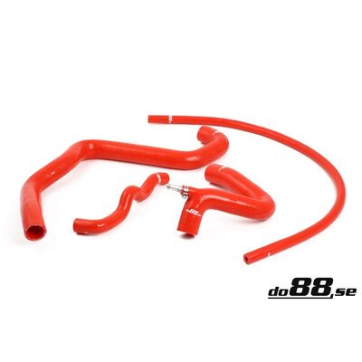 do88 Volvo S40/V40 2.0T/T4 98-04 Coolant hoses Red - do88-kit7R