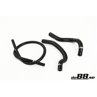 do88 Volvo 240 Turbo 1979-1984 Coolant hoses complement Black - do88-kit88S